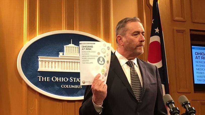 Ohio Auditor of State Dave Yost. Photo by Laura Bischoff.