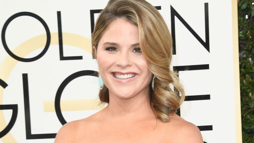 Jenna Bush Hager (pictuted) shared an image of a speech from her father, former President George W. Bush, in an apparent response to Trump's executive order to ban refugees and people from seven different Muslim countries from entering the United States. (Photo by Frazer Harrison/Getty Images)