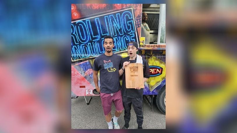Rolling Indulgence nabbed the Critic's Choice Award at the 2022 Bacon Fest, held Aug. 13 at Kettering's Fraze Pavilion.