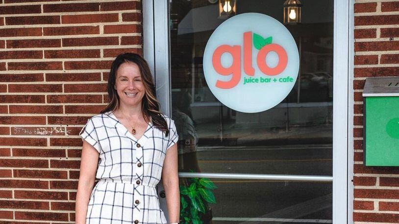 Amy Beaver, owner of Butter Cafe and Glo Juice Bar on Brown Street in Dayton, has signed on early to be part of "937 Delivers," a local co-op meal-delivery service. CONTRIBUTED