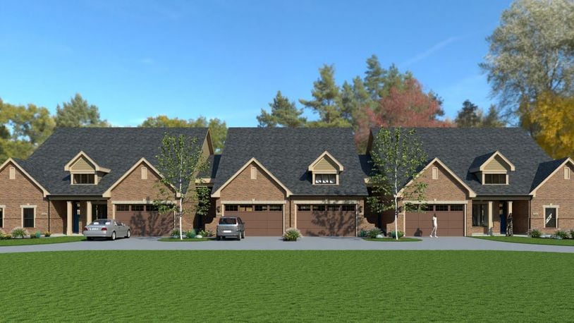 Plans for The Gables of Huber Heights, a $27.5 million project, include the construction of 74 for-sale condominiums within 11 buildings on the site’s 15.93 total acres, just north of Reserve at the Fairways neighborhood. CONTRIBUTED