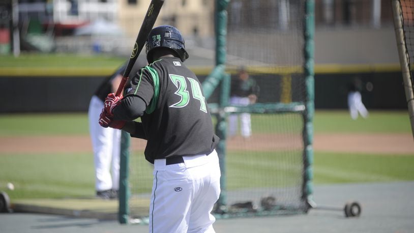 Outfielder Michael Beltre ranks second among the Dragons in hitting (.308). MARC PENDLETON / STAFF