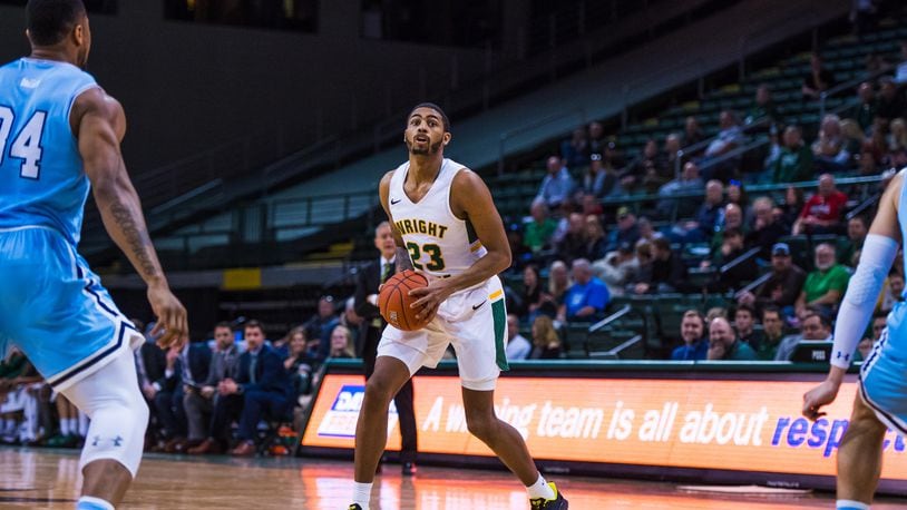 James Manns scored 26 points in Wright State’s win over Southern on Thursday night at the Nutter Center. Joseph Craven/WSU Athletics