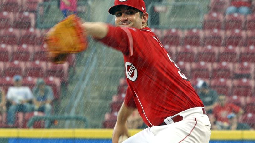 Matt Harvey has seen his velocity rise and his results improve since joining the Cincinnati Reds.