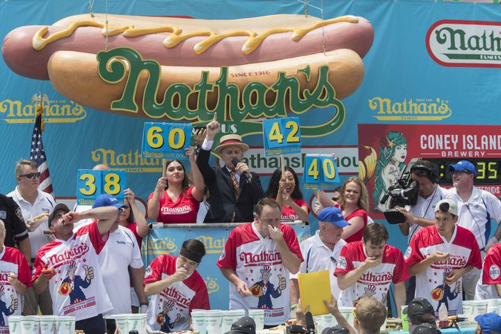 Photos: 2018 Nathan's Famous International Hot Dog Eating Contest
