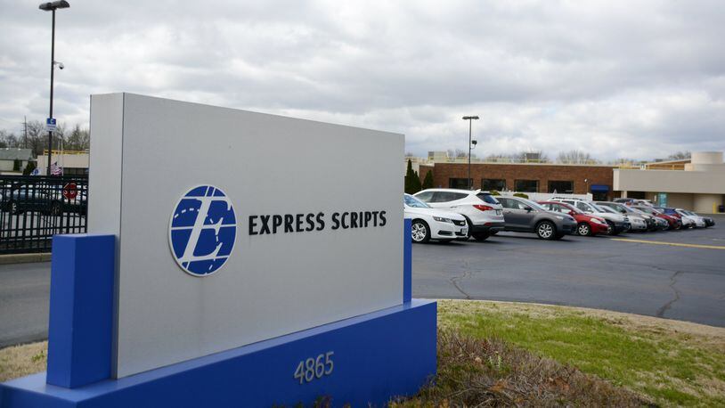 Express Scripts will move all its 304 employees from its Warren County operations to Fairfield in the third quarter of 2018. That will increase staffing levels in that location to 756, and move the company up the list of Fairfield’s top employers. MICHAEL D. PITMAN/STAFF
