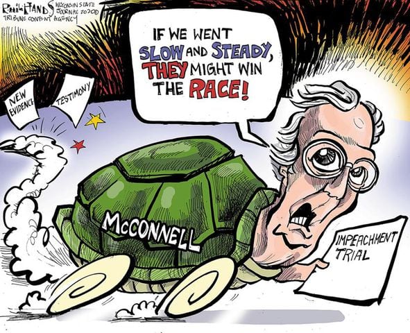 Week in cartoons: Boeing, Mitch McConnell and more