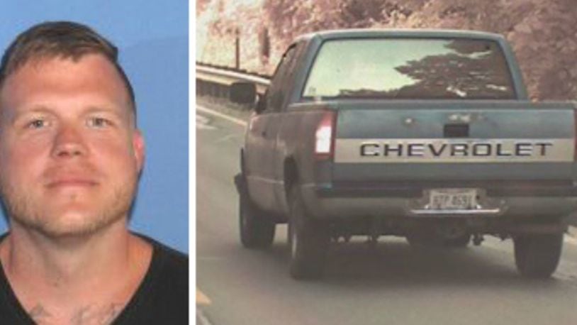 West Chester Police need the public’s help in locating Eric C. Wilson, a 36-year-old Hamilton man wanted on connection with a theft at the Tylersville Road Meijer. He was last seen driving a 1992 Chevrolet pickup truck. PROVIDED