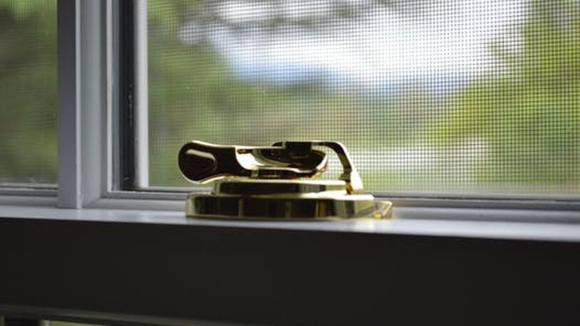 Keeping windows locked is an important part of home security.