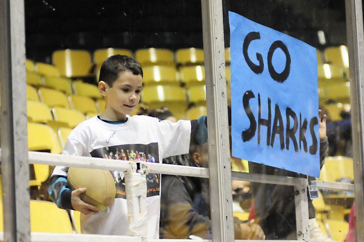 Opening night with the Dayton Sharks