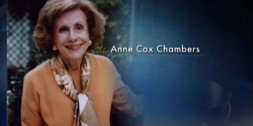 Anne Cox Chambers, part of Cox family, dies at age 100