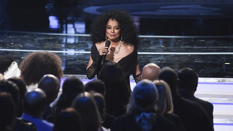 In a Tuesday, Feb.12, 2019 file photo, Diana Ross performs during Motown 60: A Grammy Celebration at the Microsoft Theater in Los Angeles. Diana Ross said she feels like an airport screener touched her inappropriately during a pat-down Sunday when she was leaving the city following her performance at the New Orleans Jazz and Heritage Festival.