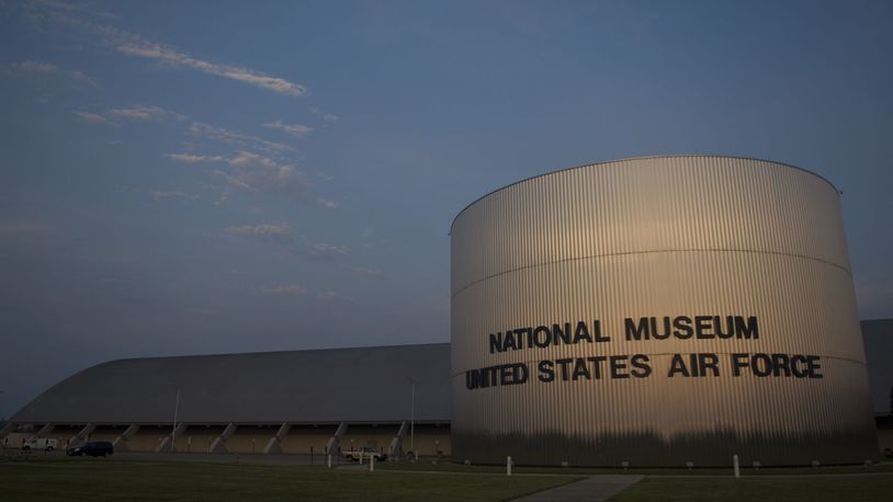 This is the front view of the National Museum of the U.S. Air Force. (U.S. Air Force photo by MSgt. Cecilio Ricardo)