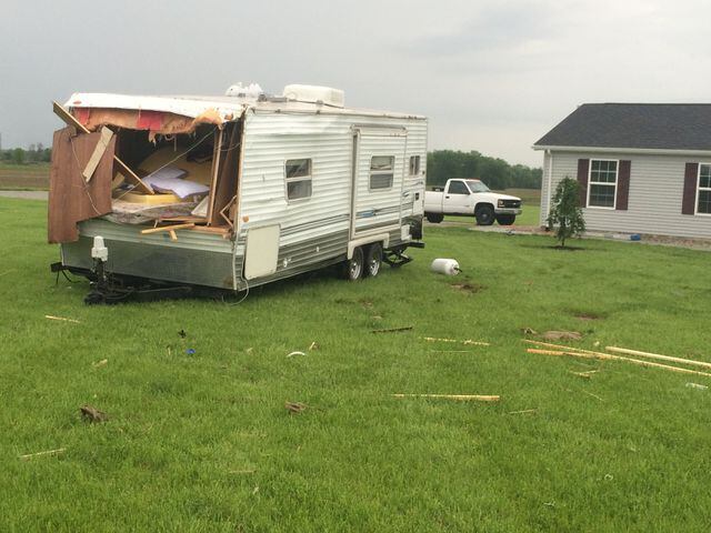 Tornadoes hit area