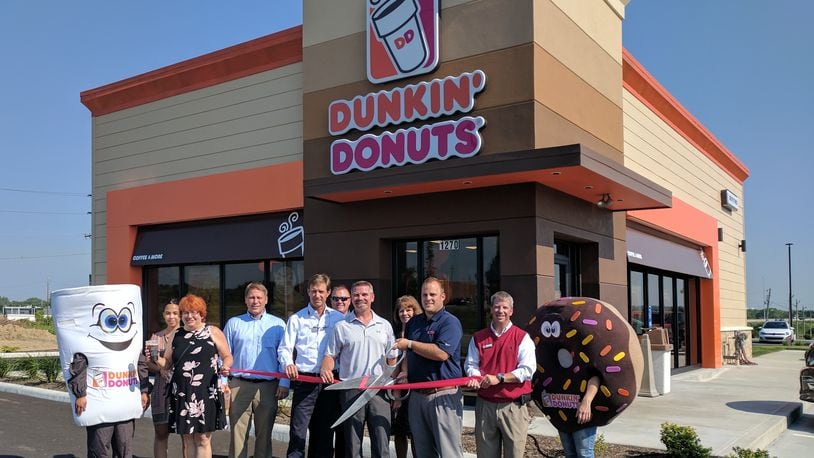 Dunkin’ Donuts franchisee owner Gilligan Oil recently opened its 24th Dunkin’ Donuts in the Cincinnati-Dayton region at 1270 Hamilton-Lebanon Road in Monroe.