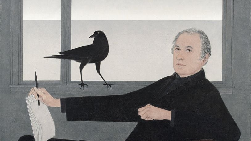 Artist Will Barnet’s self portrait, painted in 1981. CONTRIBUTED