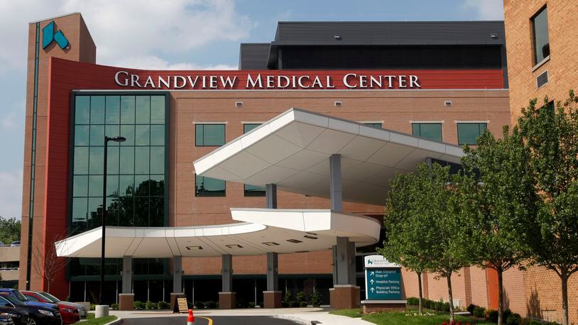 Kettering Health Network’s Grandview Medical Center near downtown Dayton was one of two Kettering hospitals recognized for superior patient experience this year. LISA POWELL / STAFF