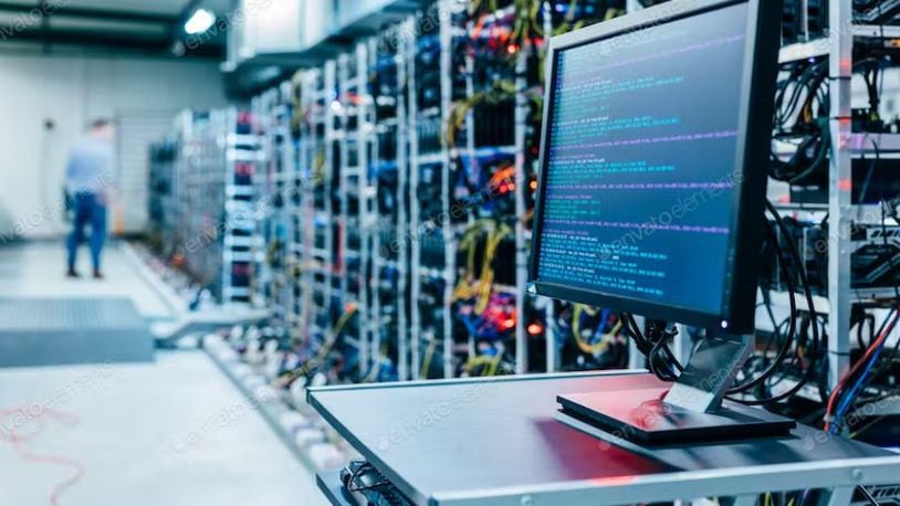 Bitcoin and crypto mining involve large data centers with high tech server computers. The city of Fairborn has voted to place a six-month moratorium on the facilities. FILE