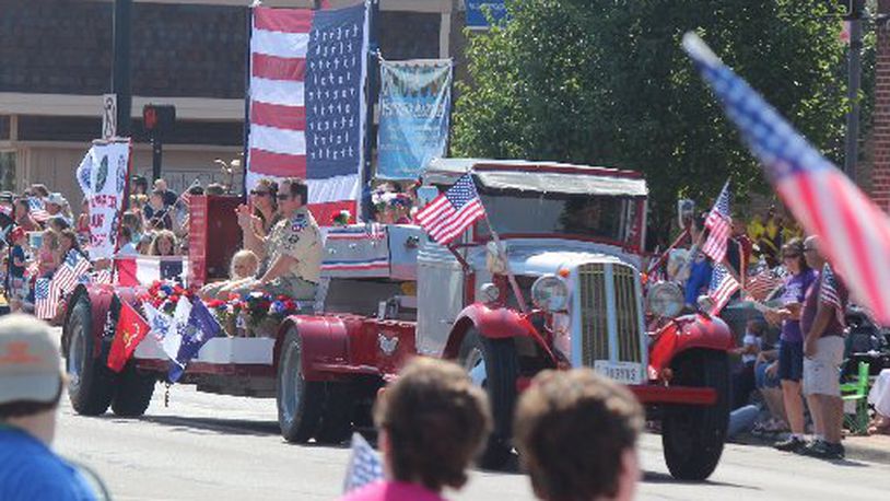 The Independence Day parade in Fairborn will celebrate its 74th year Monday morning. FILE
