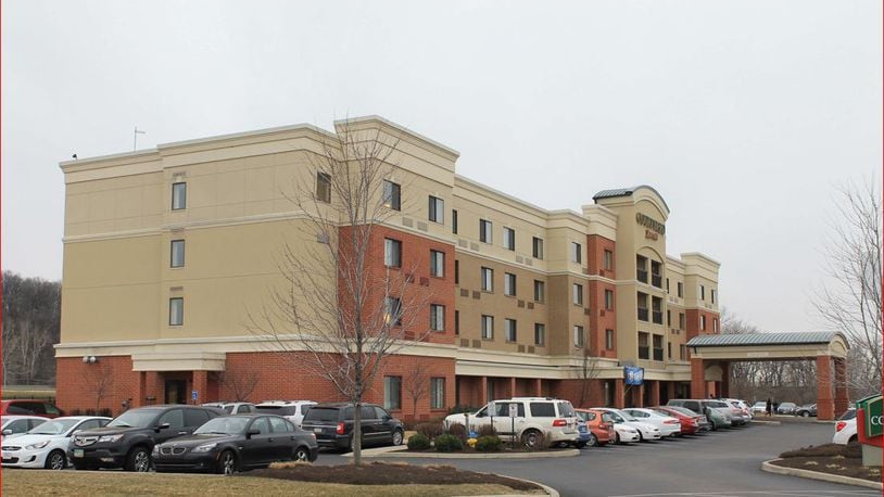 Courtyard by Marriott, near the University of Dayton Arena on South Edwin C. Moses Boulevard. Montgomery County real estate photo