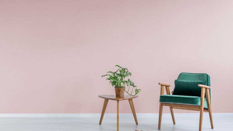 Blush tones, mid-century minimalism and accent walls are on the chopping block as we head into 2019. (Dreamstime)