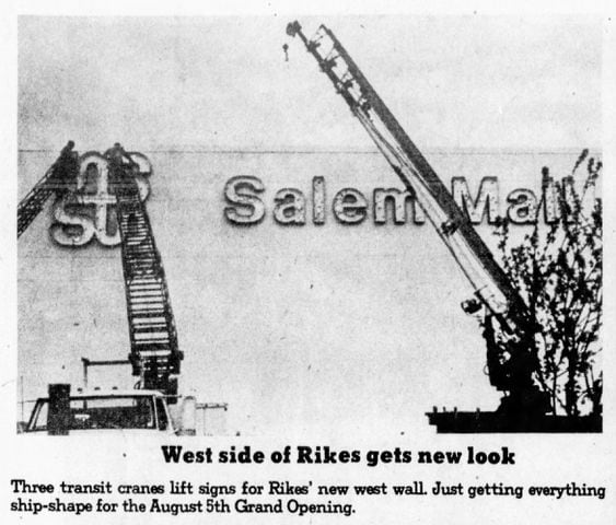 Salem Mall Trotwood history