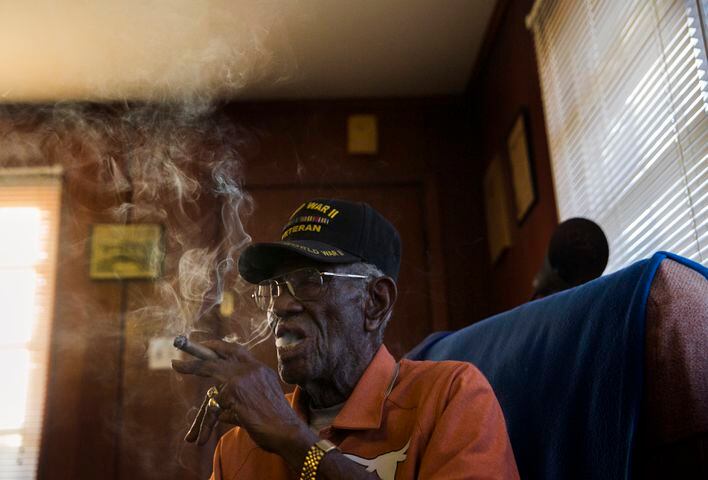 Richard Overton, the country's oldest WWII veteran