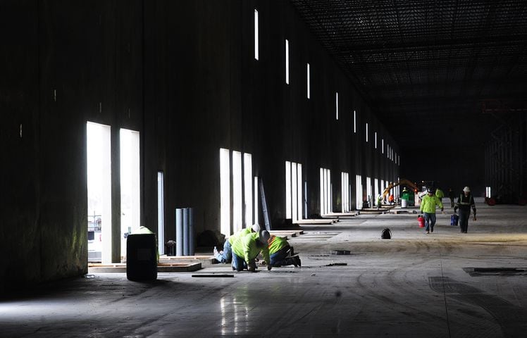 Spec warehouse being built