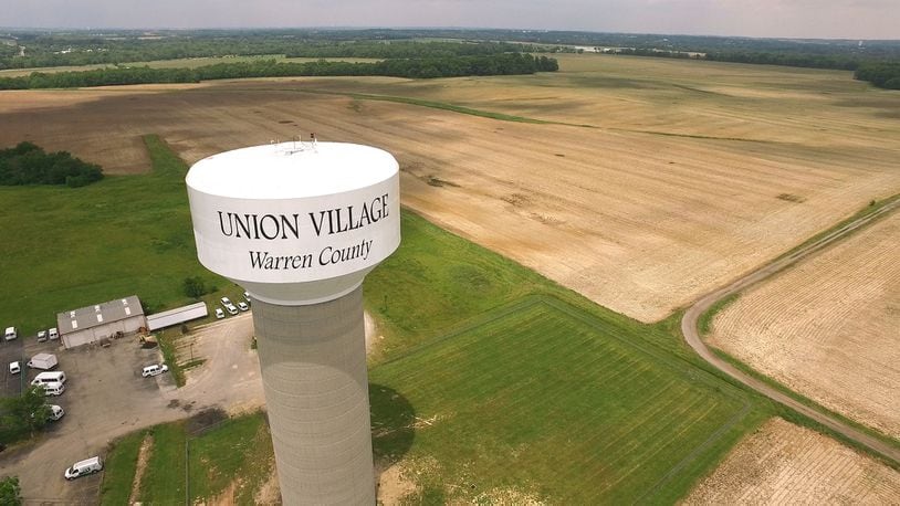 The Warren County Sports Complex at Union Village is to be built on the northwest corner of 1,400 acres of land owned by Otterbein Senior Lifestyles, part of a 4,500—home development west of Lebanon. TY GREENLEES / STAFF