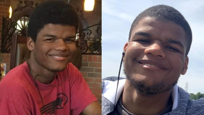 Akil Hughes, 21, was last seen Wednesday when he left his Penridge Drive residence to take a walk. Photos courtesy Centerville Police Department.
