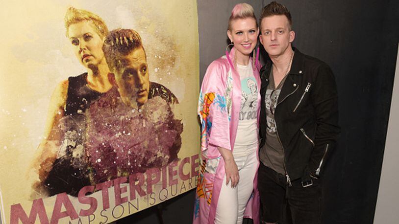 NASHVILLE, TN - APRIL 03:  Shawna Thompson and Keifer Thompson of the band Thompson Square attend a listening event for their new album "Masterpiece" at The Steps at WME on April 3, 2018 in Nashville, Tennessee.  (Photo by Jason Kempin/Getty Images)