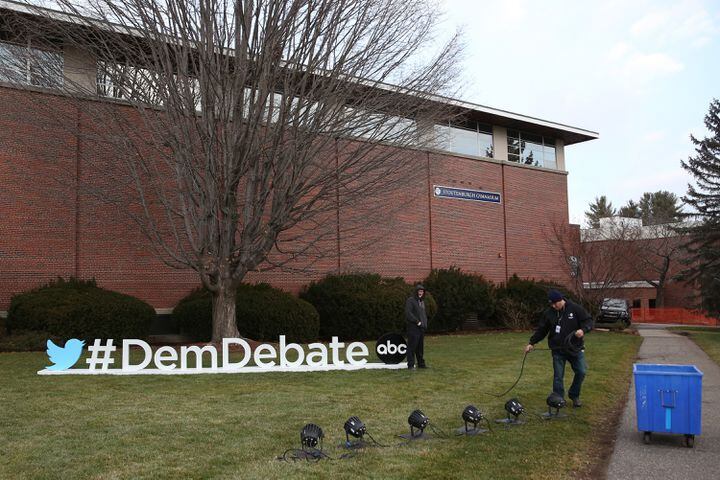 Democratic debate in New Hampshire