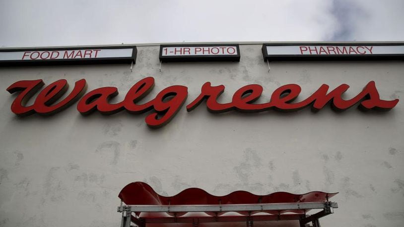 A man used a fire extinguisher at a Walgreens in Florida to put out a blaze in a truck.