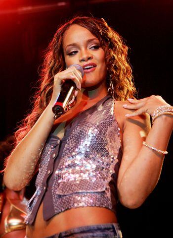 Rihanna through the years