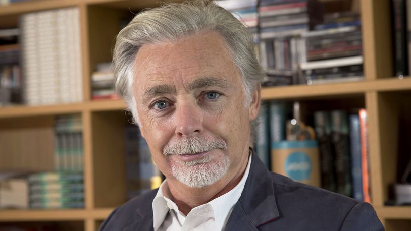 This image released by Macmillan Children's Publishing Group shows author Eoin Colfer. (Mary Browne via AP)