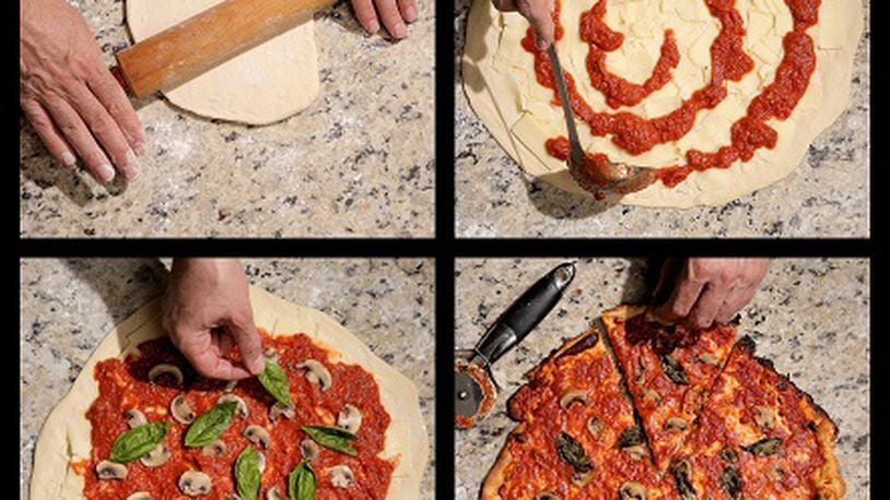 Build Your Own Pizzas - Eating on a Dime