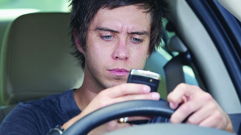 Texting while driving is one of the most dangerous forms of distracted driving. Metro News Service photo
