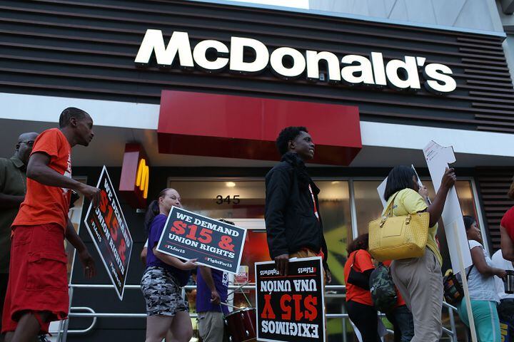 National Day Of Action For $15 Minimum Wage