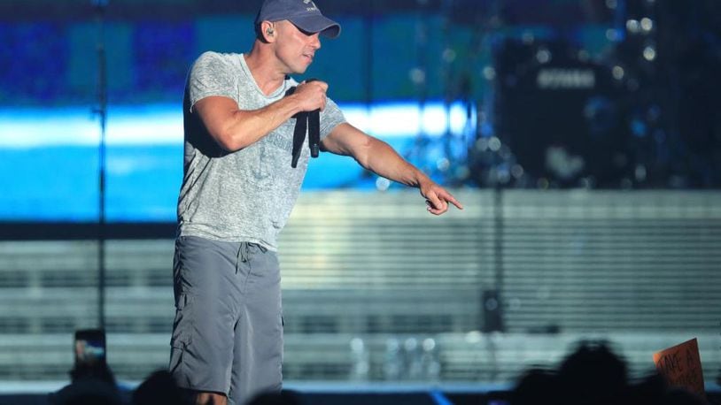 Country music singer Kenny Chesney had a surprise for his Philadelphia audience Saturday night.