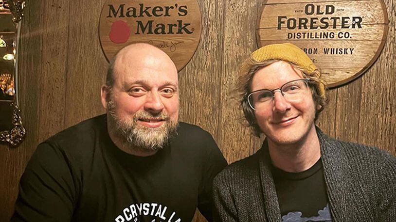 Mike Box (L) and Patrick Hague met in 2001 and today are collaborating as local filmmakers with their own production company - EchoEterna Productions LLC