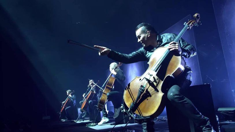 If you ever wanted to see four classically trained cellists play Metallica songs, come out and see Apocalyptica, performing at the Taft Theatre on May 23. CONTRIBUTED