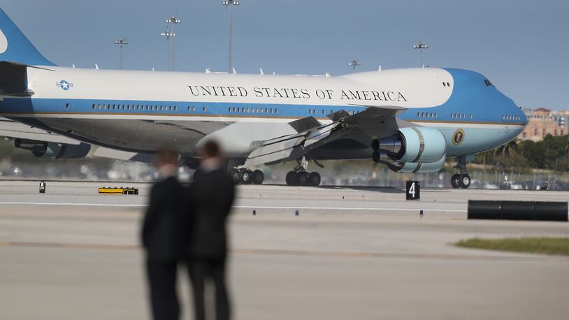 Air Force One (Photo by Joe Raedle/Getty Images)