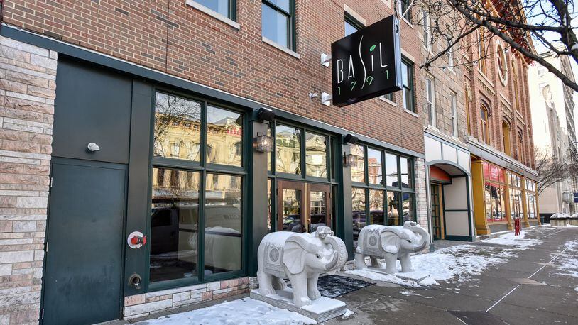 Basil 1791 is now open on High Street in Hamilton. Basil 1791 offers a variety of dishes from sushi to traditional American fare. NICK GRAHAM/STAFF