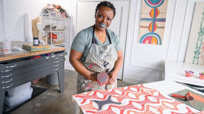 Yetunde Rodriguez was born into a culture of DIY in Nigeria. “Everyone sewed, knit, cooked,” she says of the women in her family. Contributed by Briana Snyder of Knack Creative