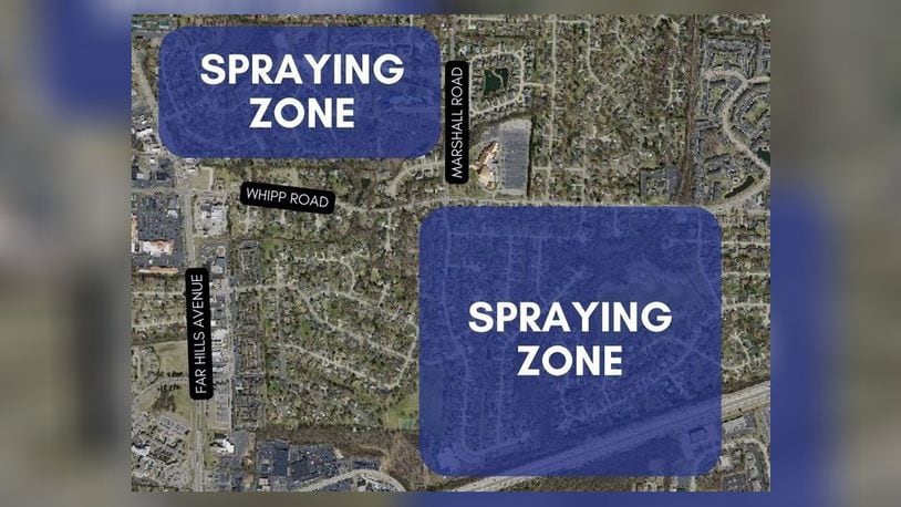 Public Health-Dayton & Montgomery County’s mosquito control program has detected a mosquito that has tested positive for West Nile Virus in traps that were set in the city of Centerville and Washington Twp.