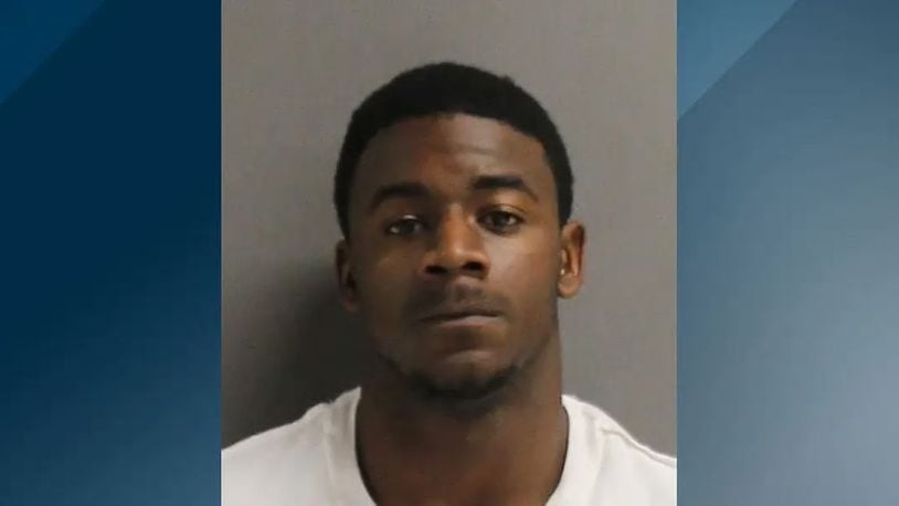 Kevin Gaines Jr. Gaines was arrested on a charge of possession of a firearm by a delinquent, along with warrants for grand theft auto, criminal mischief and having no valid driver’s license, the Volusia County Sheriff’s Office said. (Volusia County Sheriff’s Office)
