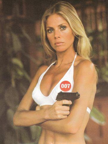 Mary Goodnight (played by Britt Ekland) "The Man with the Golden Gun" - 1974