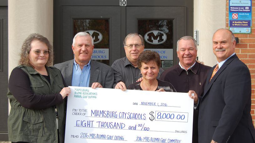 The fundraising goal of this year’s Miamisburg High School Alumni Association is $8,500. CONTRIBUTED