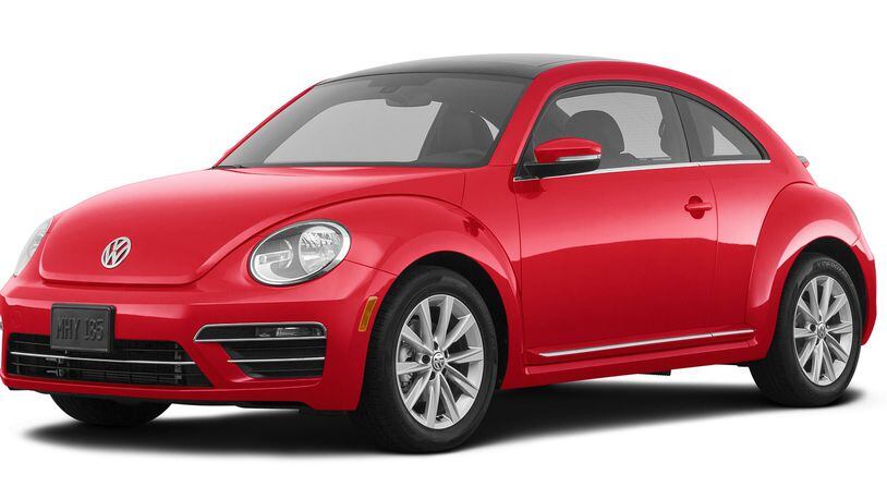 The 2019 Volkswagen Beetle is offered with a standard automatic transmission with Tiptronic in four trims S, SE, Final Edition SE and Final Edition SEL. All Beetle models for the 2019 model year come equipped with standard Blind Spot Monitor and Rear Traffic Alert. Metro News Service photo