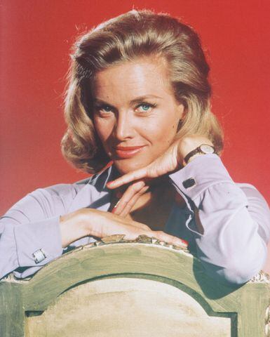 (1964) Honor Blackman played Pussy Galore in "Goldfinger"